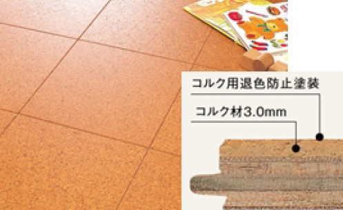 コルクフロアー