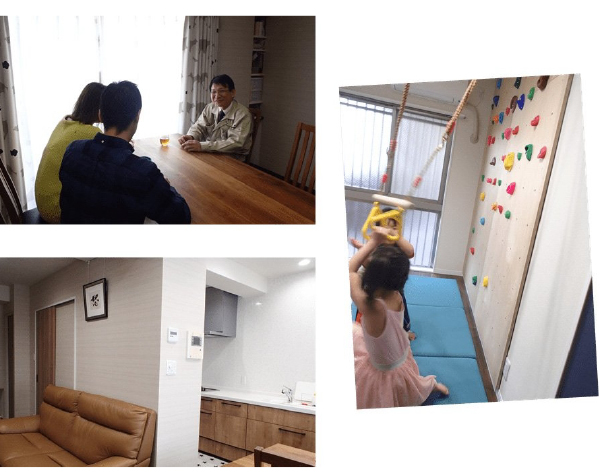 ⼦供たちがのびのび遊べる部屋にリフォーム