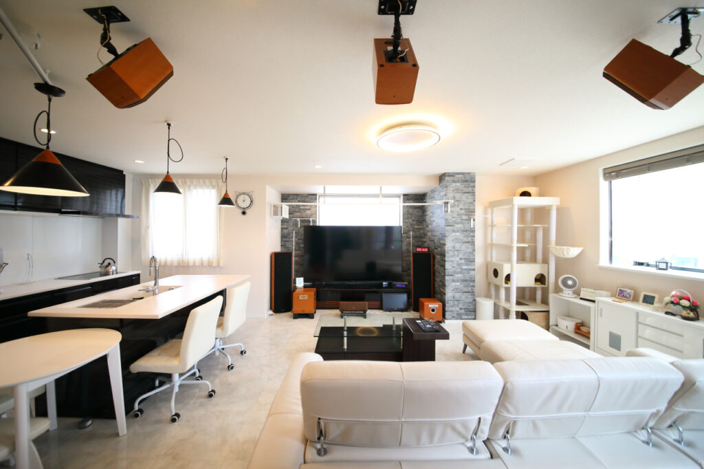 ワンフロアで生活できる快適な暮らし