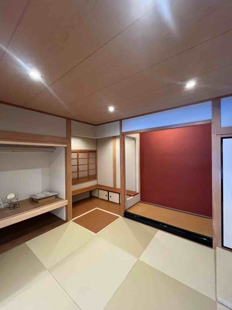 明るく生まれ変わった和のくつろぎ空間